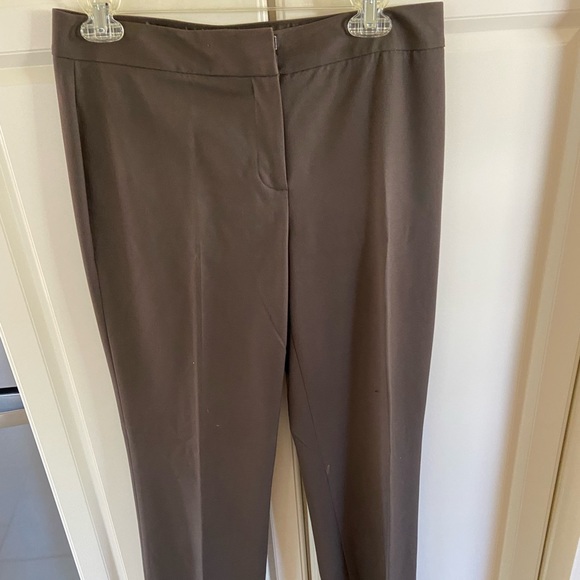 Ellie Tahari Brown pants size 4 - Picture 2 of 3